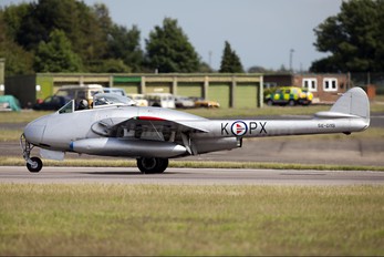 SE-DXS - Private de Havilland DH.115 Vampire T.11