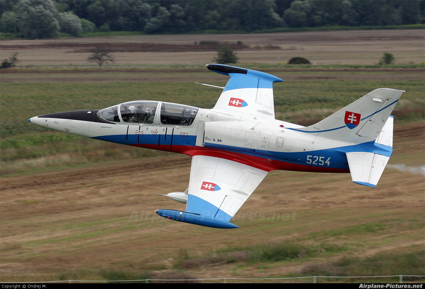 Slovakia -  Air Force 5254 aircraft at In Flight - Slovakia