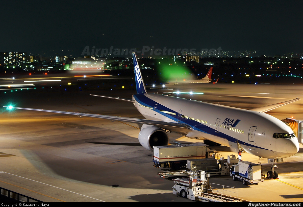 ANA - All Nippon Airways JA736A aircraft at Osaka - Itami Intl