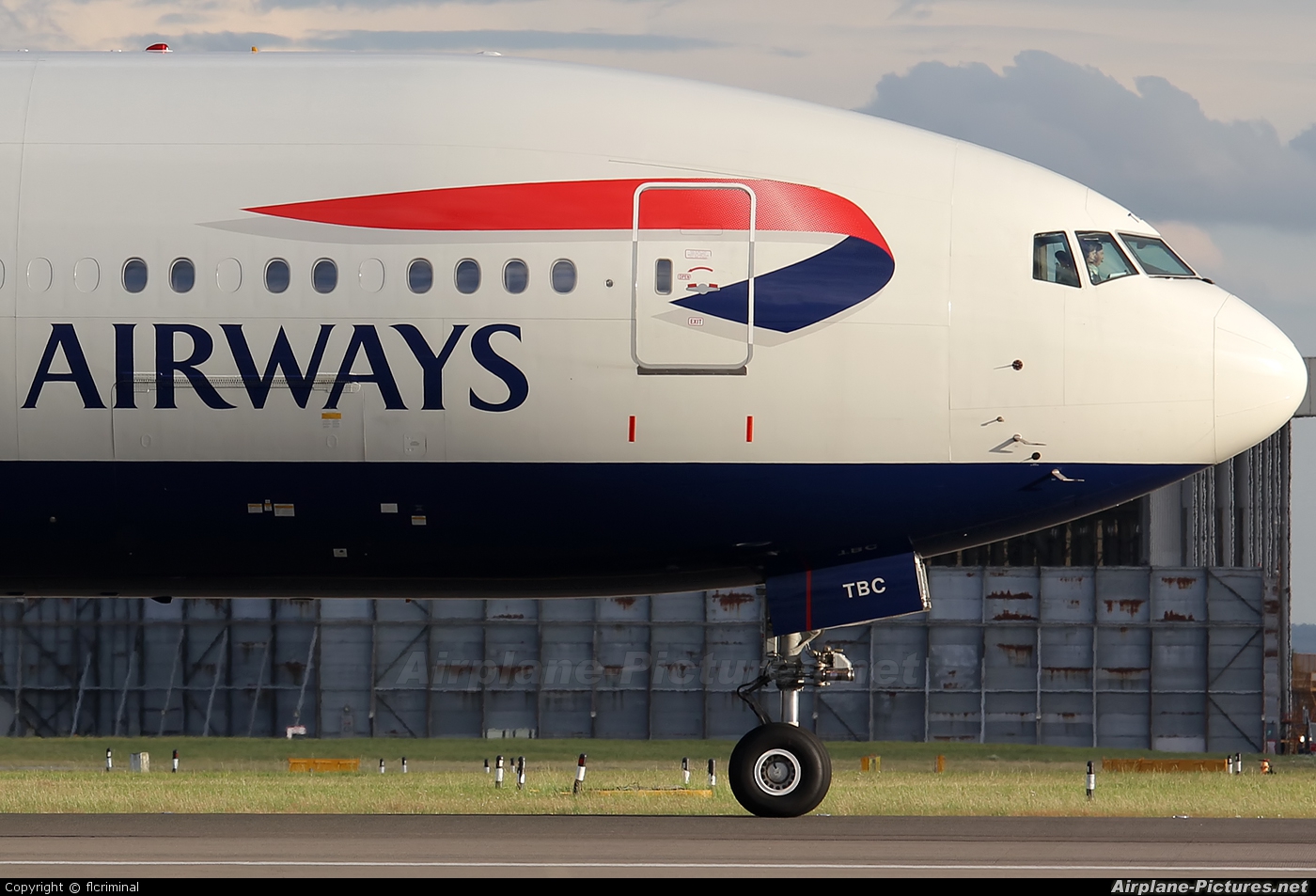 British Airways G-STBC aircraft at London - Heathrow