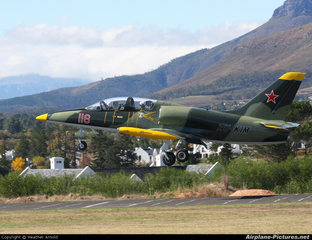 Private ZU-KIM aircraft at Stellenbosch