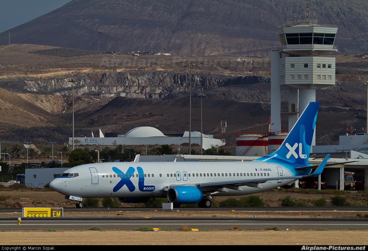 XL Airways France F-HAXL aircraft at Lanzarote - Arrecife