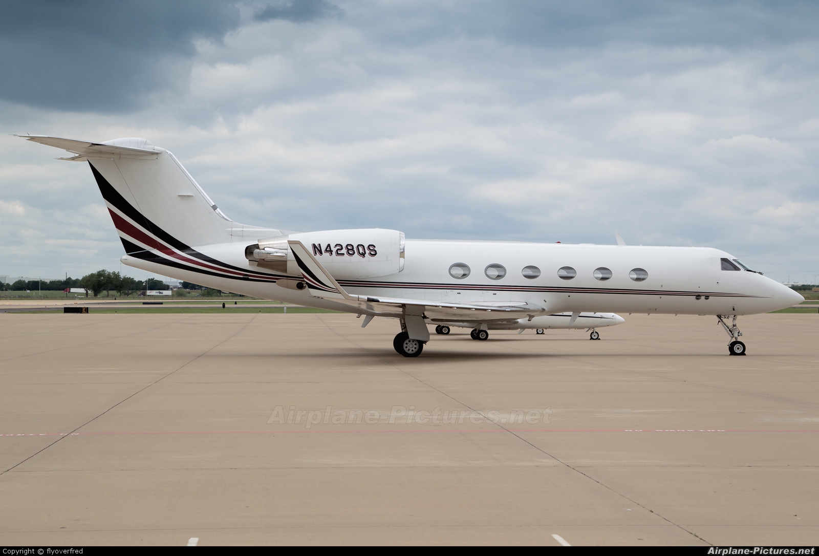Private N428QS aircraft at Fort Worth Alliance 