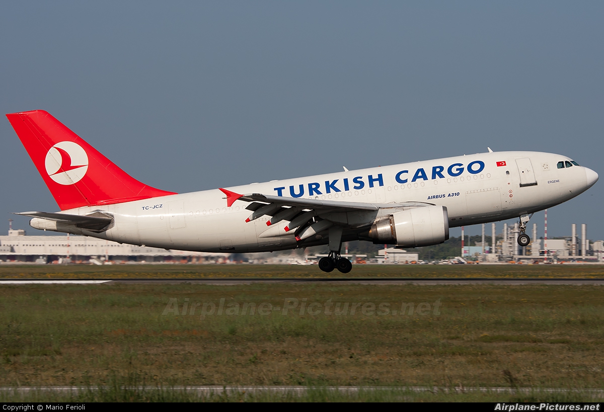 Turkish Cargo TC-JCZ aircraft at Milan - Malpensa