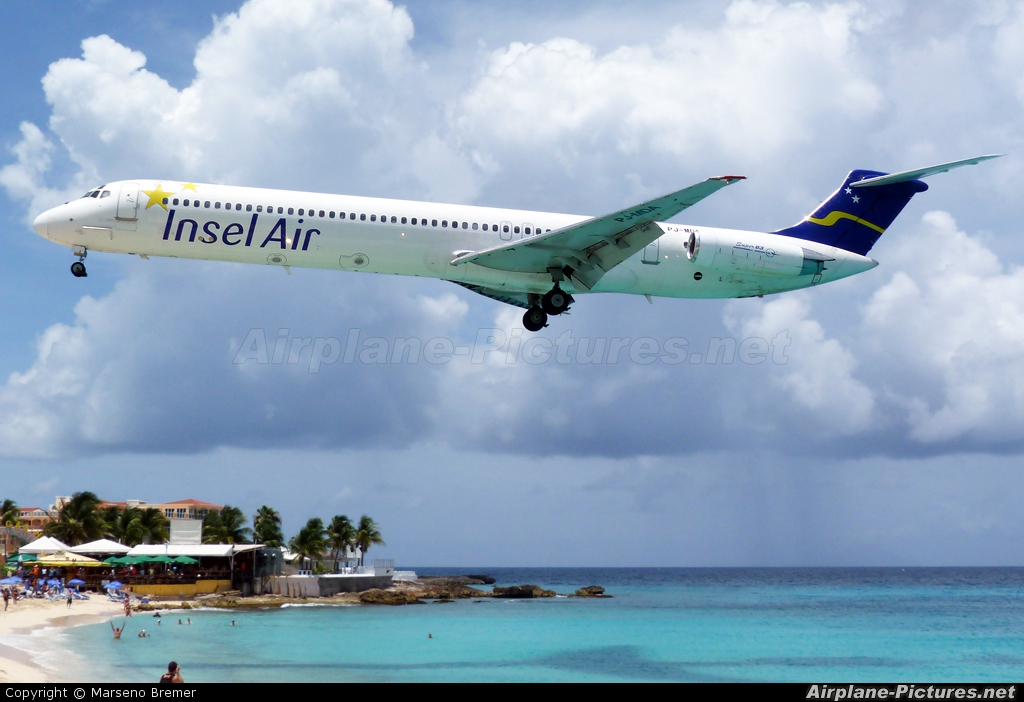 Insel Air PJ-MDA aircraft at Sint Maarten - Princess Juliana Intl