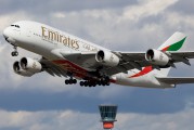 A6-EDK - Emirates Airlines Airbus A380 aircraft
