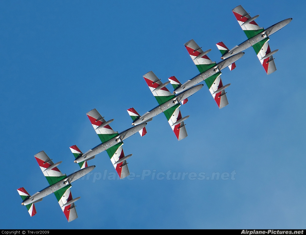 Italy - Air Force "Frecce Tricolori" MM54551 aircraft at Fairford