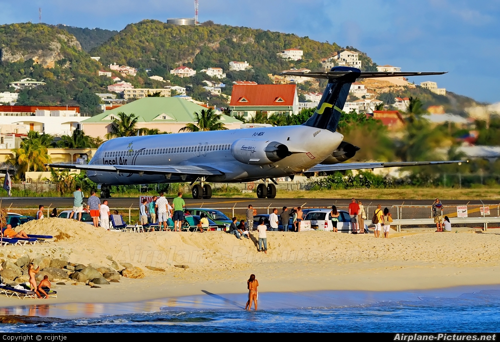 Insel Air PJ-MDA aircraft at Sint Maarten - Princess Juliana Intl