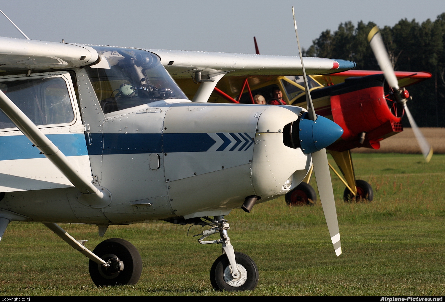 Aeroklub Gdański SP-KCU aircraft at Słupsk - Krępa