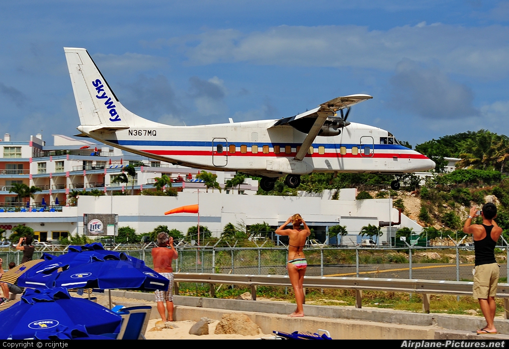 SkyWay Enterprises N367MQ aircraft at Sint Maarten - Princess Juliana Intl