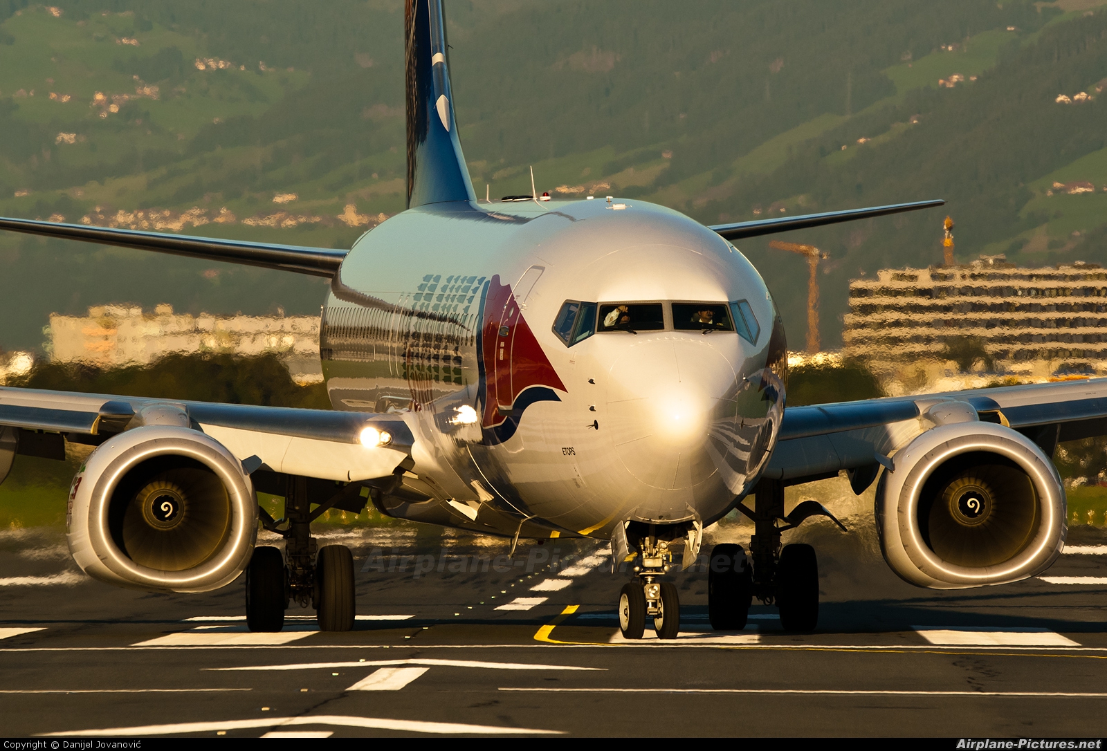 Travel Service OK-TVS aircraft at Innsbruck