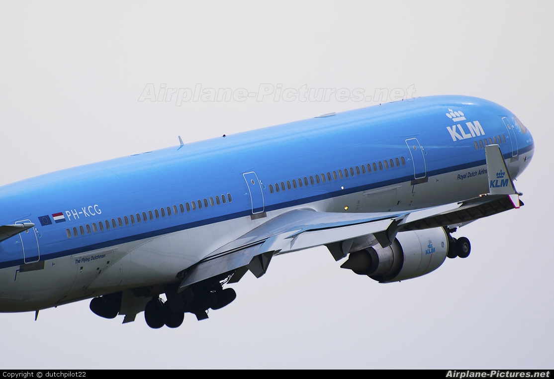 KLM PH-KCG aircraft at Amsterdam - Schiphol