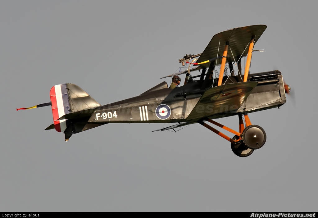 The Shuttleworth Collection G-EBIA aircraft at Old Warden