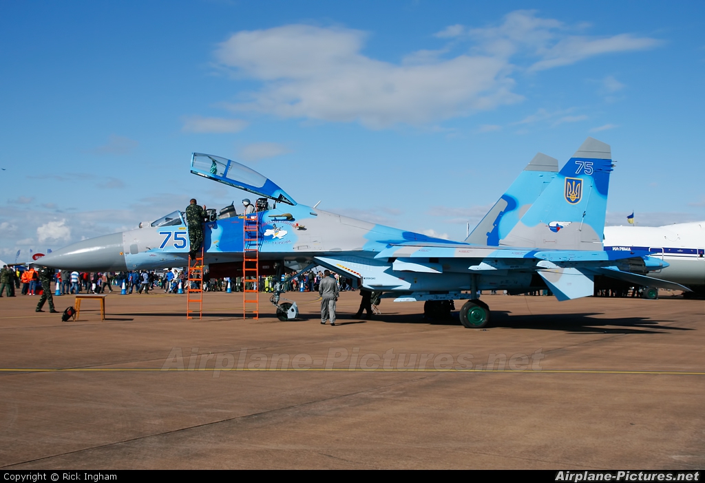 Ukraine - Air Force 75 aircraft at Fairford
