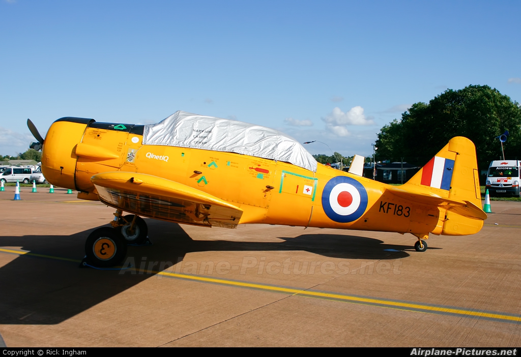 Royal Air Force: Empire Test Pilots School KF183 aircraft at Fairford