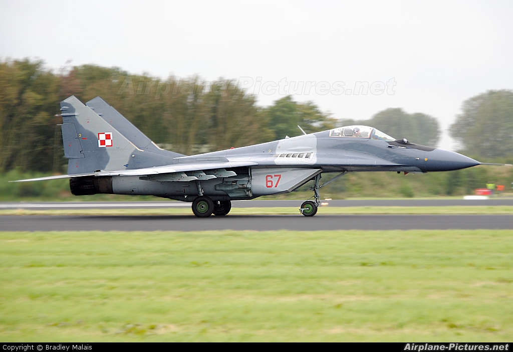 Poland - Air Force 67 aircraft at Leeuwarden