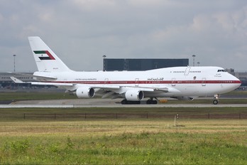 A6-UAE - United Arab Emirates - Government Boeing 747-400