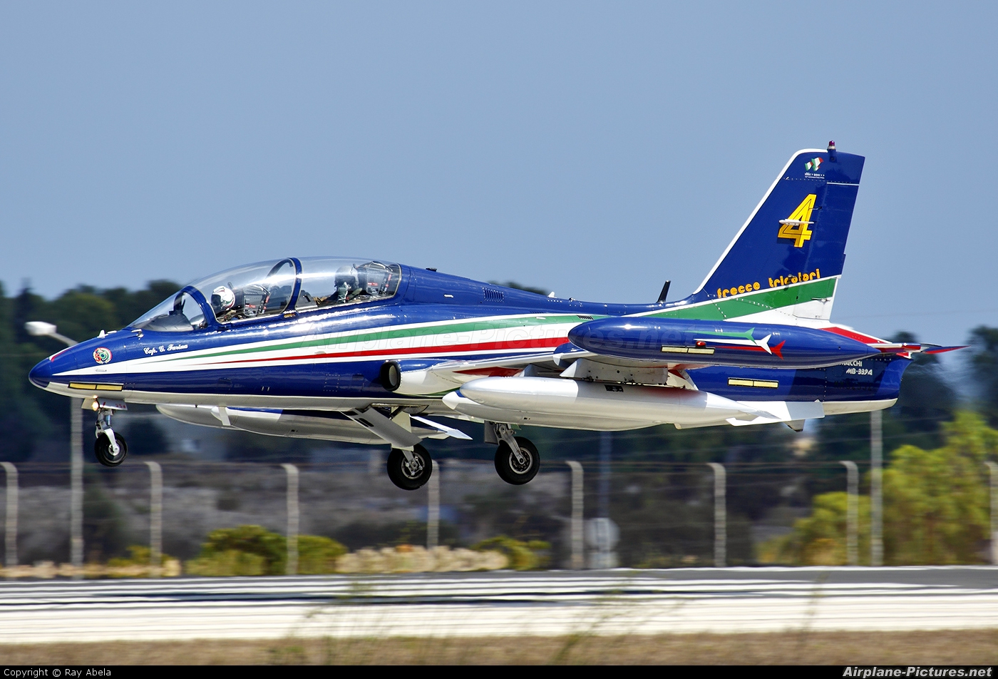 Italy - Air Force "Frecce Tricolori" MM54482 aircraft at Malta Intl