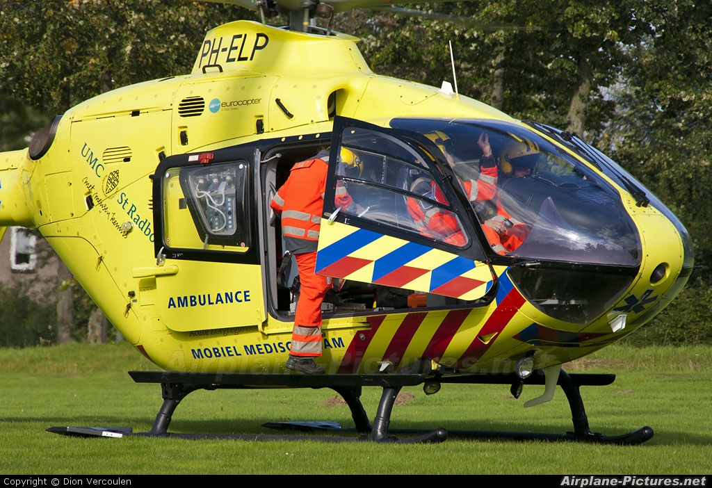 ANWB Medical Air Assistance PH-ELP aircraft at Off Airport - Netherlands