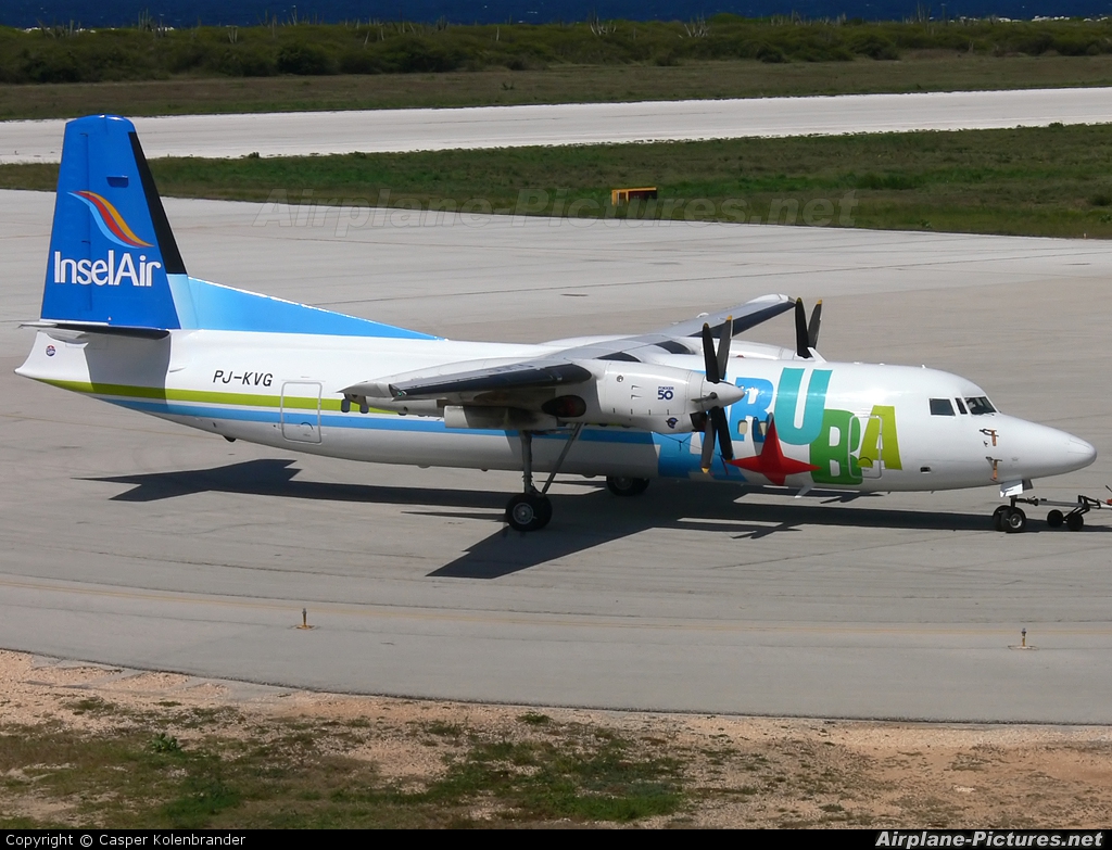 Insel Air PJ-KVG aircraft at Hato / Curaçao Intl