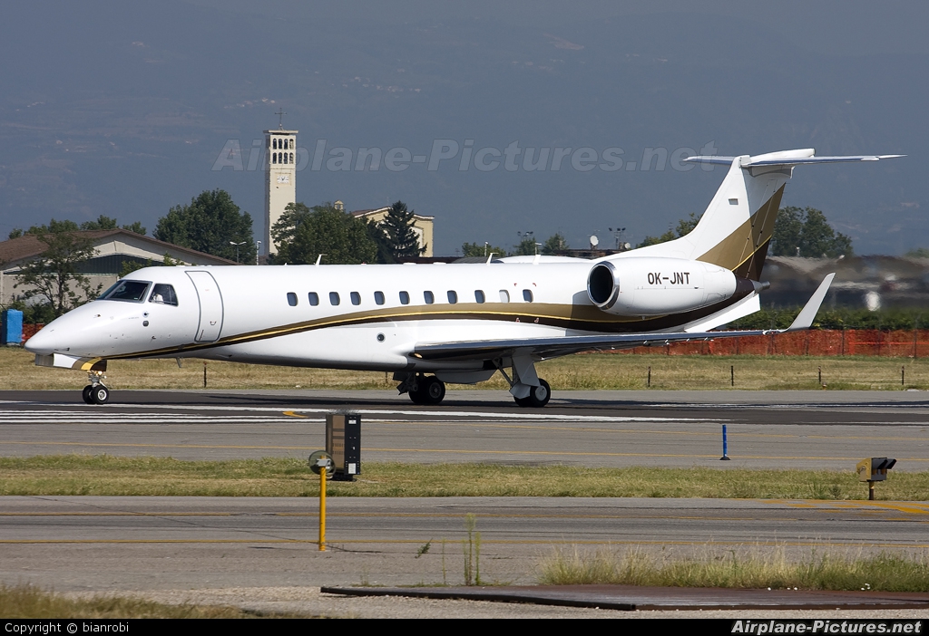 ABS Jets OK-JNT aircraft at Verona - Villafranca