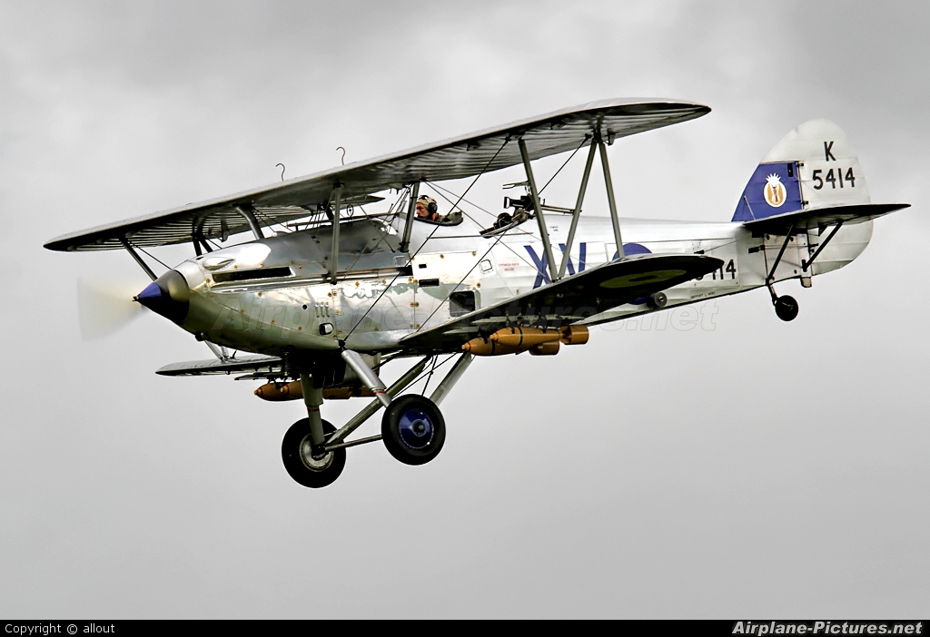 The Shuttleworth Collection G-AENP aircraft at Old Warden