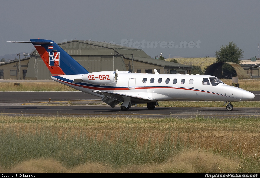 Jet Aliance OE-GRZ aircraft at Verona - Villafranca