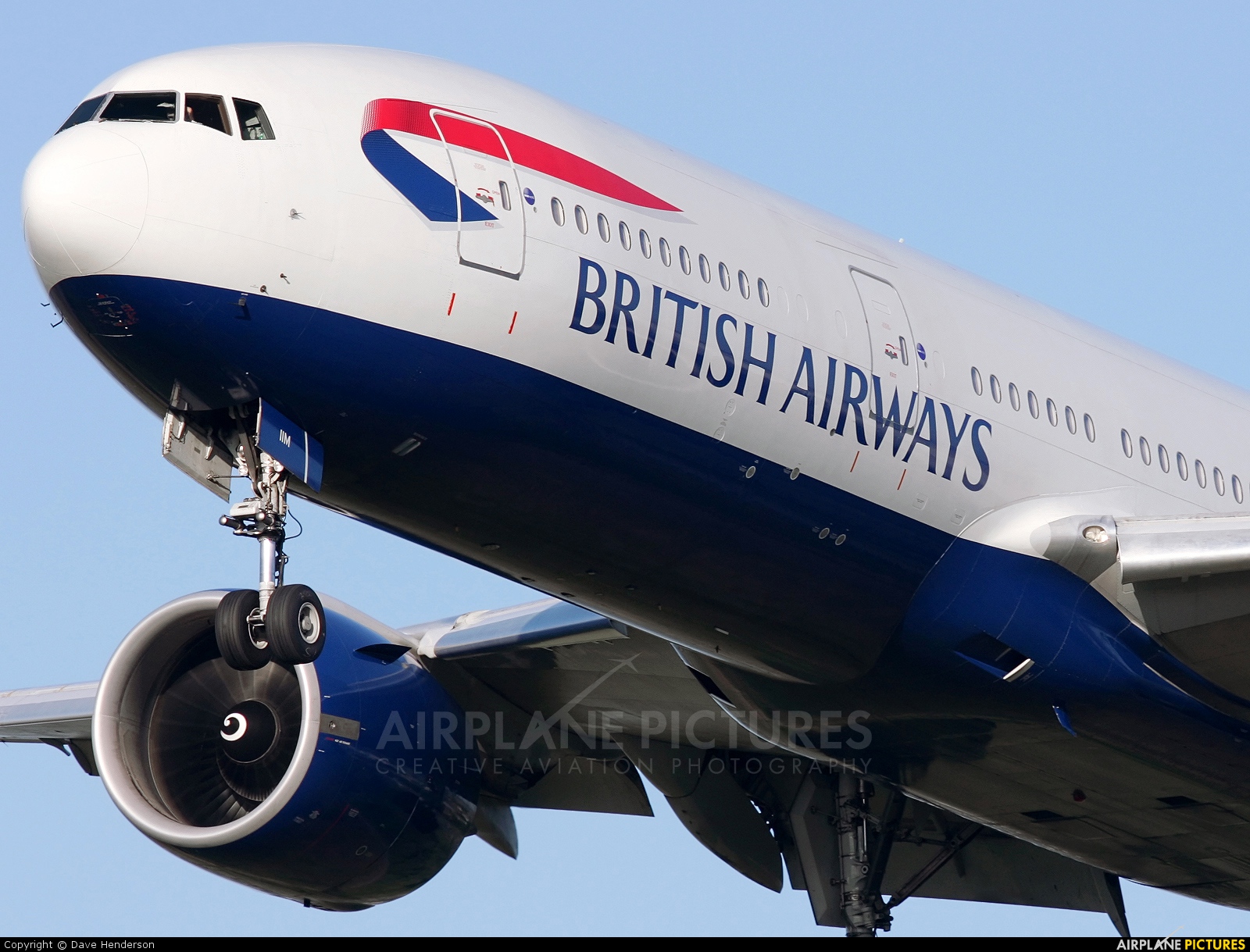 British Airways G-VIIM aircraft at London - Heathrow
