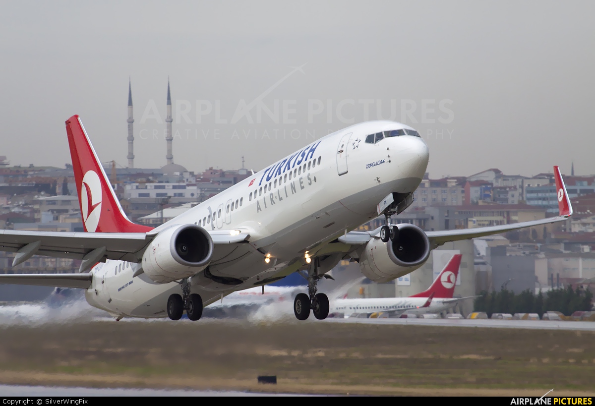 Turkish Airlines TC-JFK aircraft at Istanbul - Ataturk