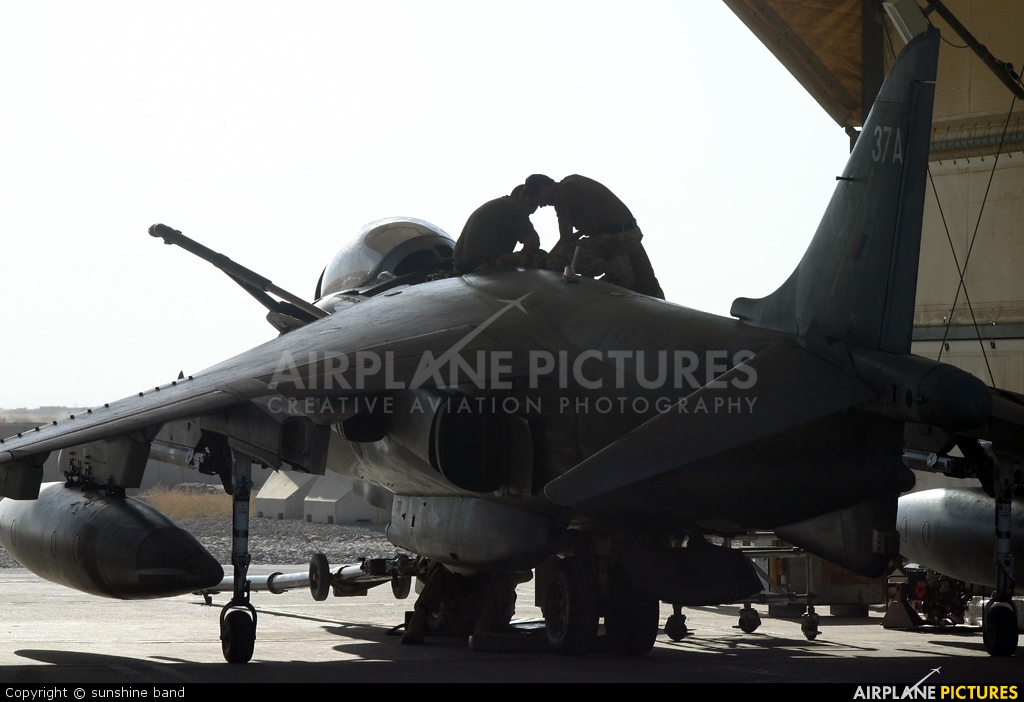 Royal Air Force ZD408 aircraft at Kandahar