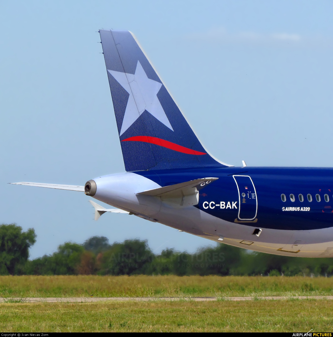 LAN Airlines CC-BAK aircraft at Cordoba