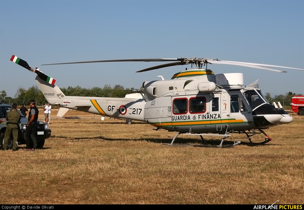 Italy - Guardia di Finanza MM81505 aircraft at Brescia - Montichiari