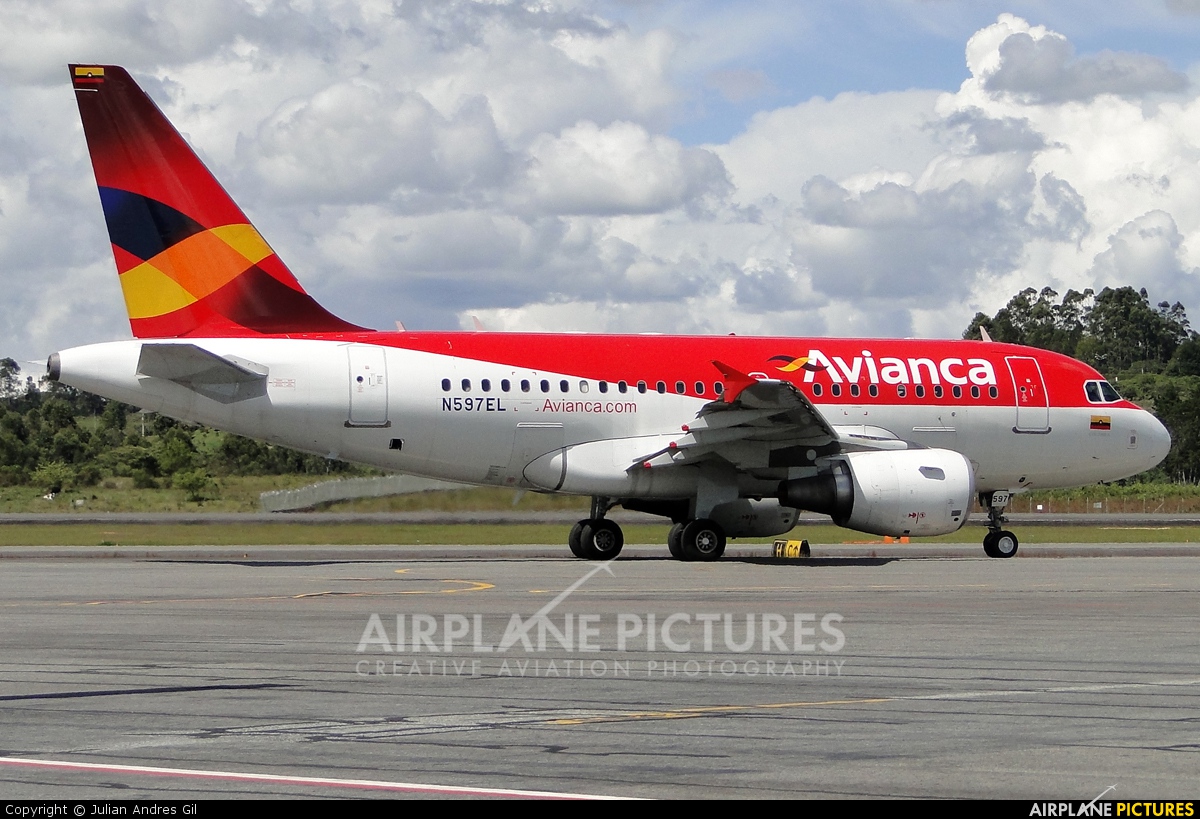 Avianca N597EL aircraft at Medellin - Jose Maria Cordova Intl