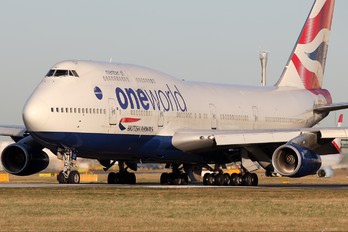 G-BNLI - British Airways Boeing 747-400