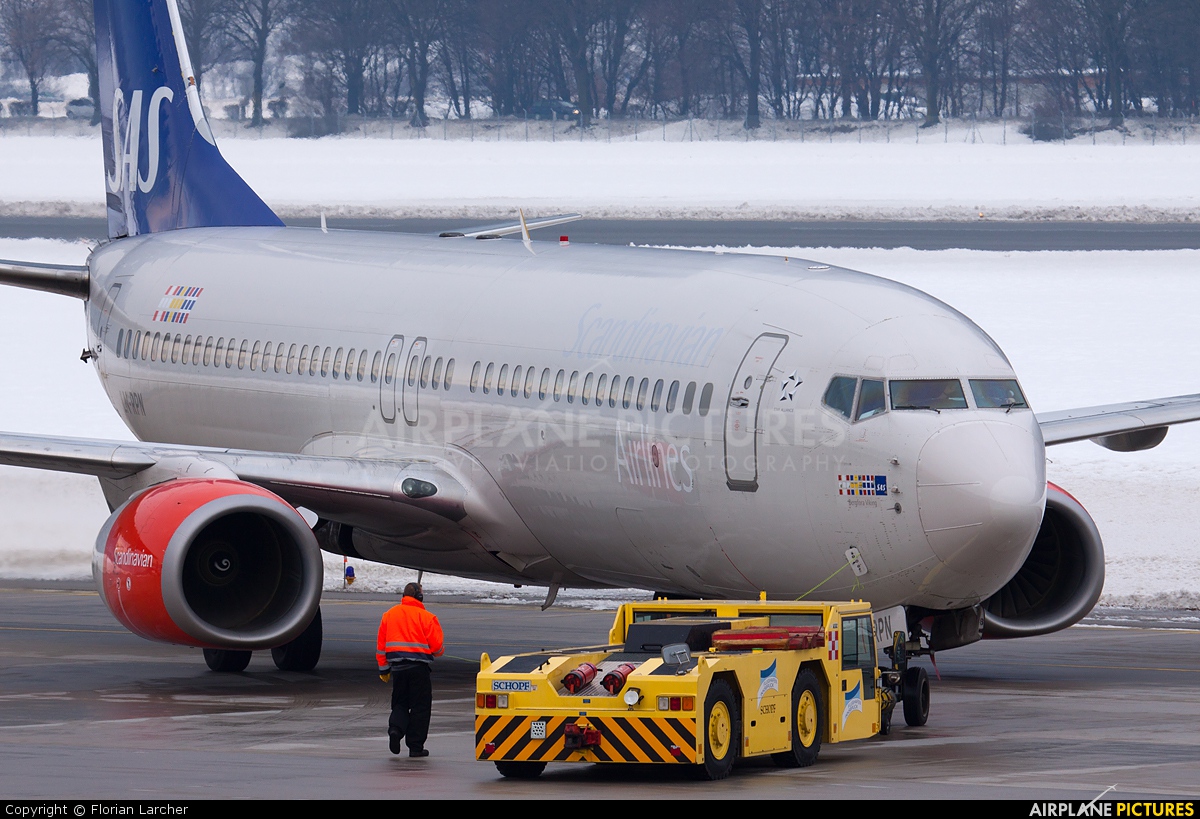 SAS - Scandinavian Airlines LN-RPN aircraft at Innsbruck