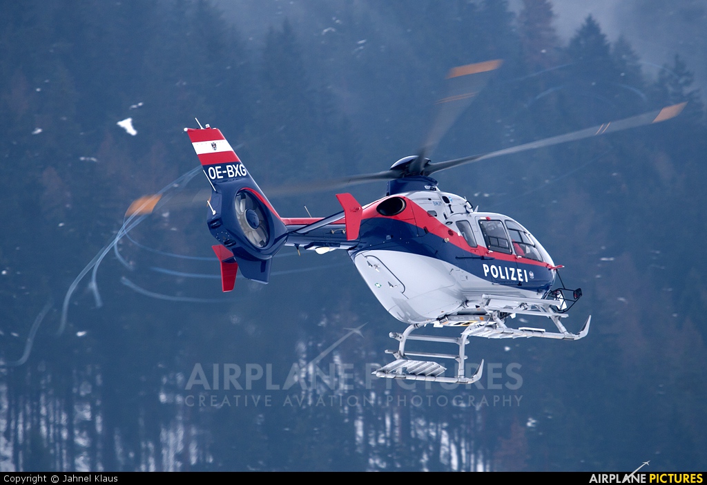 Austria - Police OE-BXG aircraft at Innsbruck