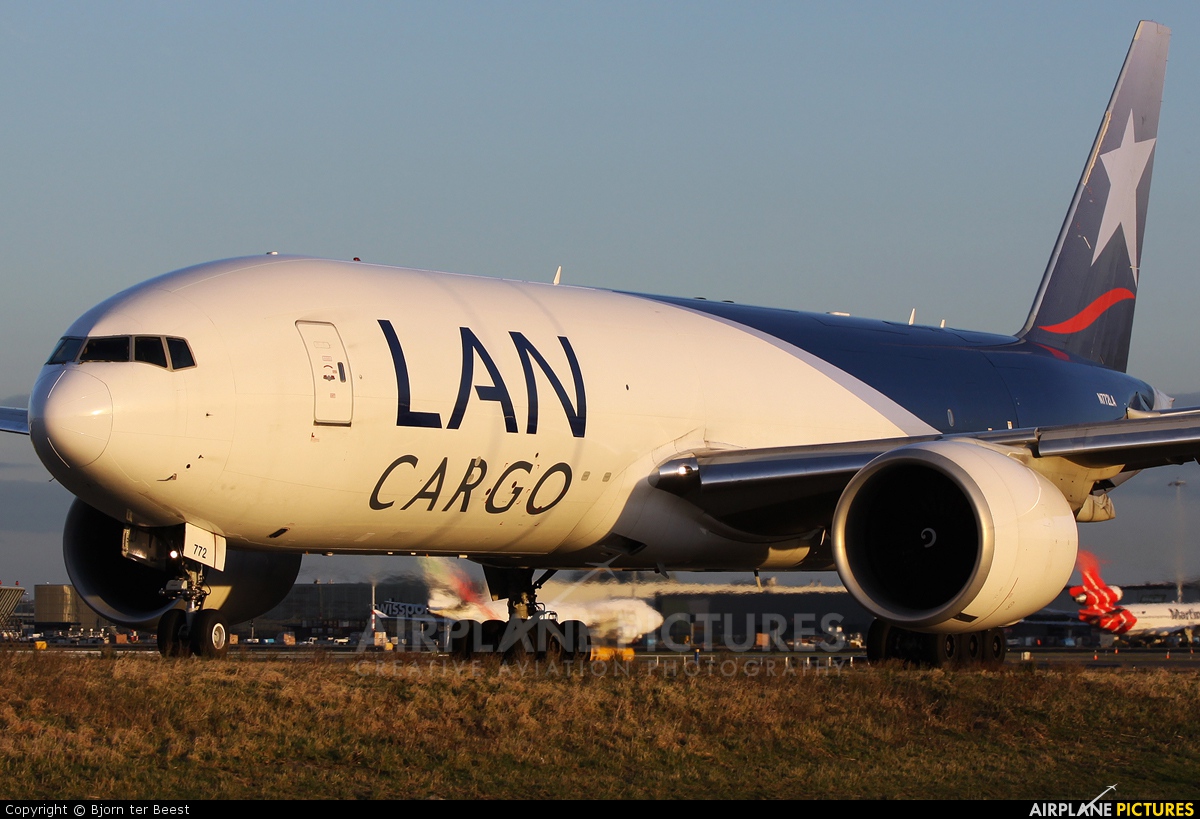 LAN Cargo N772LA aircraft at Amsterdam - Schiphol