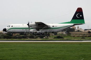5A-DOM - Libyan Air Cargo Lockheed L-100 Hercules