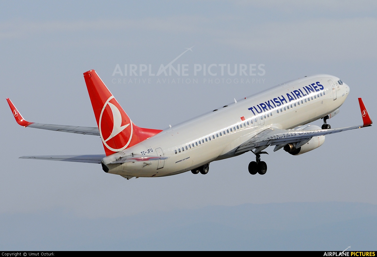 Turkish Airlines TC-JFU aircraft at Istanbul - Ataturk