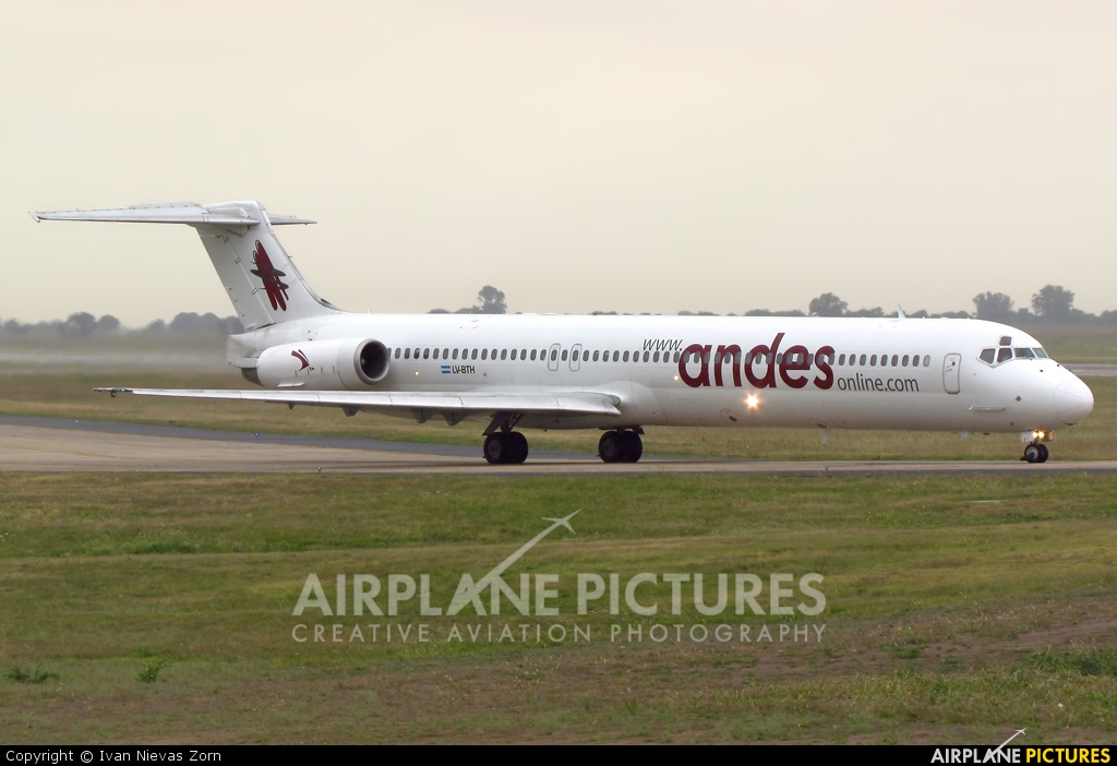 Andes Lineas Aereas  LV-BTH aircraft at Cordoba