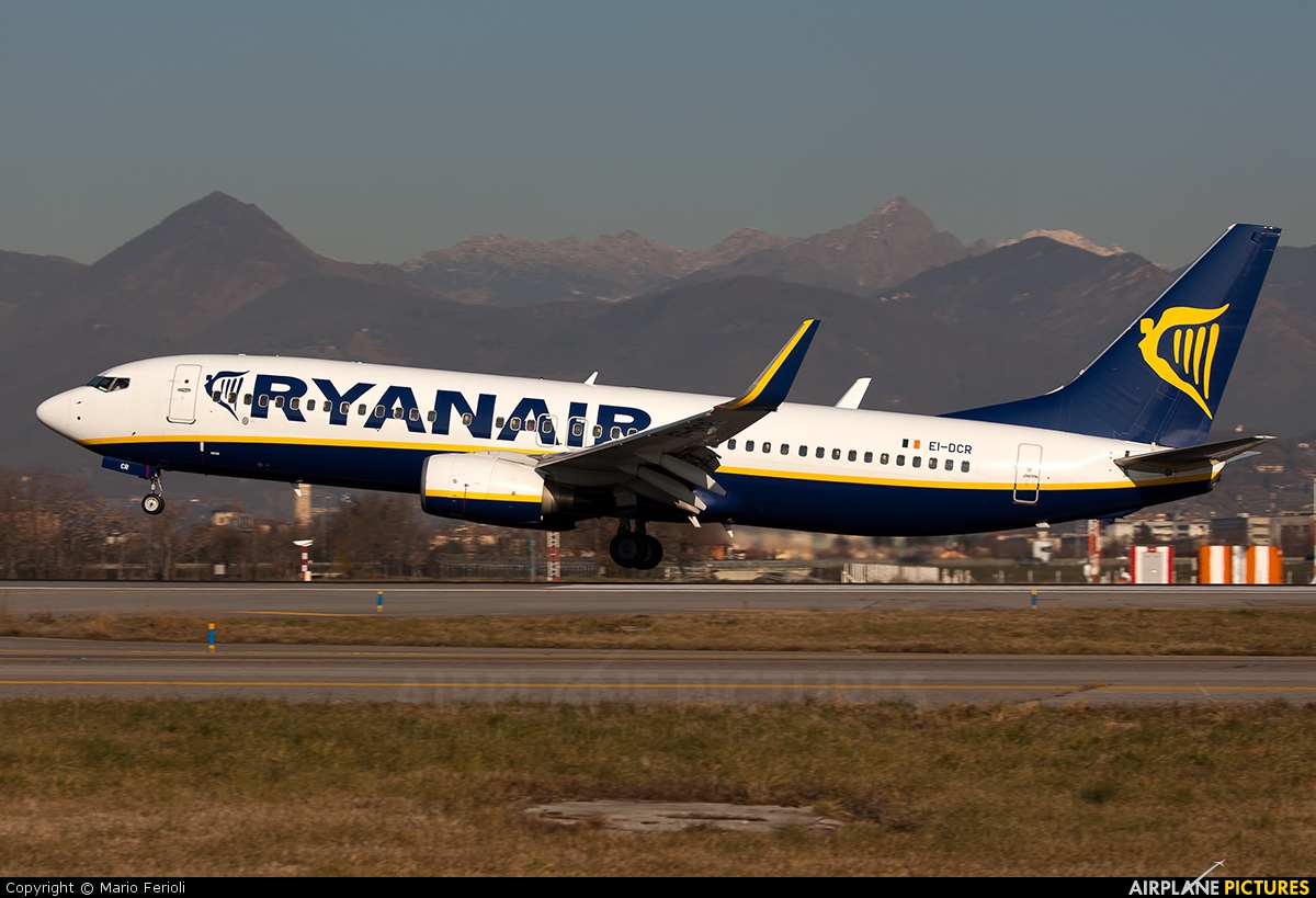 Ryanair EI-DCR aircraft at Bergamo - Orio al Serio