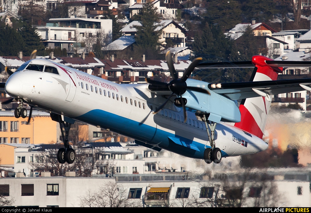 Austrian Airlines/Arrows/Tyrolean OE-LGD aircraft at Innsbruck