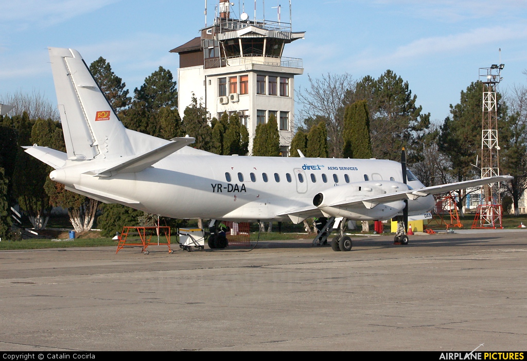 Direct Aero Services YR-DAA aircraft at Suceava - Ştefan Cel Mare
