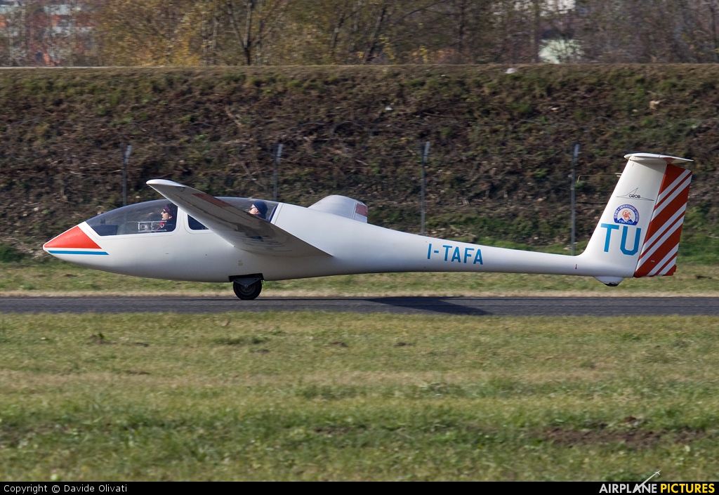 Private I-TAFA aircraft at Trento - Mattarello