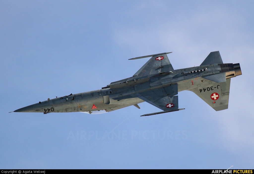 Switzerland - Air Force J-3044 aircraft at Axalp - Ebenfluh Range