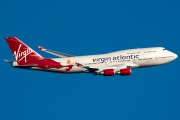 G-VFAB - Virgin Atlantic Boeing 747-400 aircraft