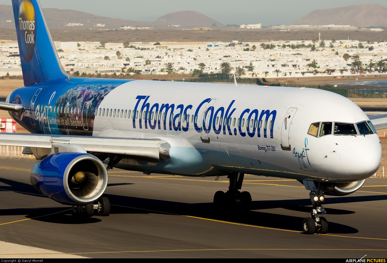 Thomas Cook G-TCBB aircraft at Lanzarote - Arrecife