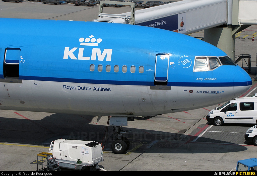 KLM PH-KCA aircraft at Amsterdam - Schiphol