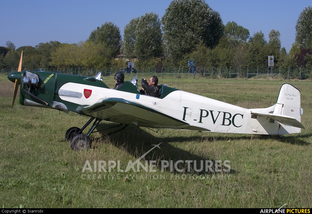 Private I-PVBC aircraft at Reggio Emilia