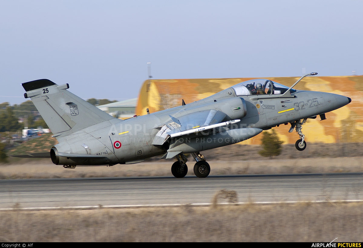 Italy - Air Force MM7163 aircraft at Albacete